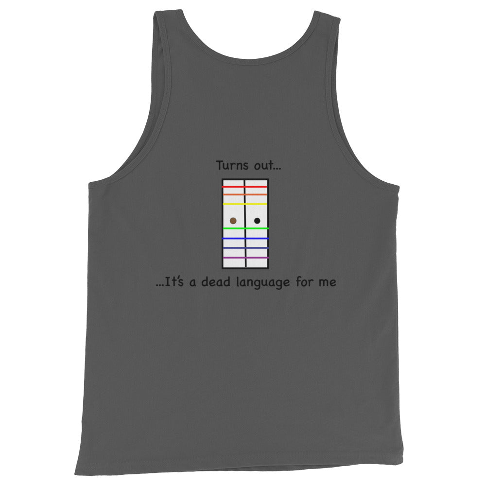 Closet speak Unisex Tank Top