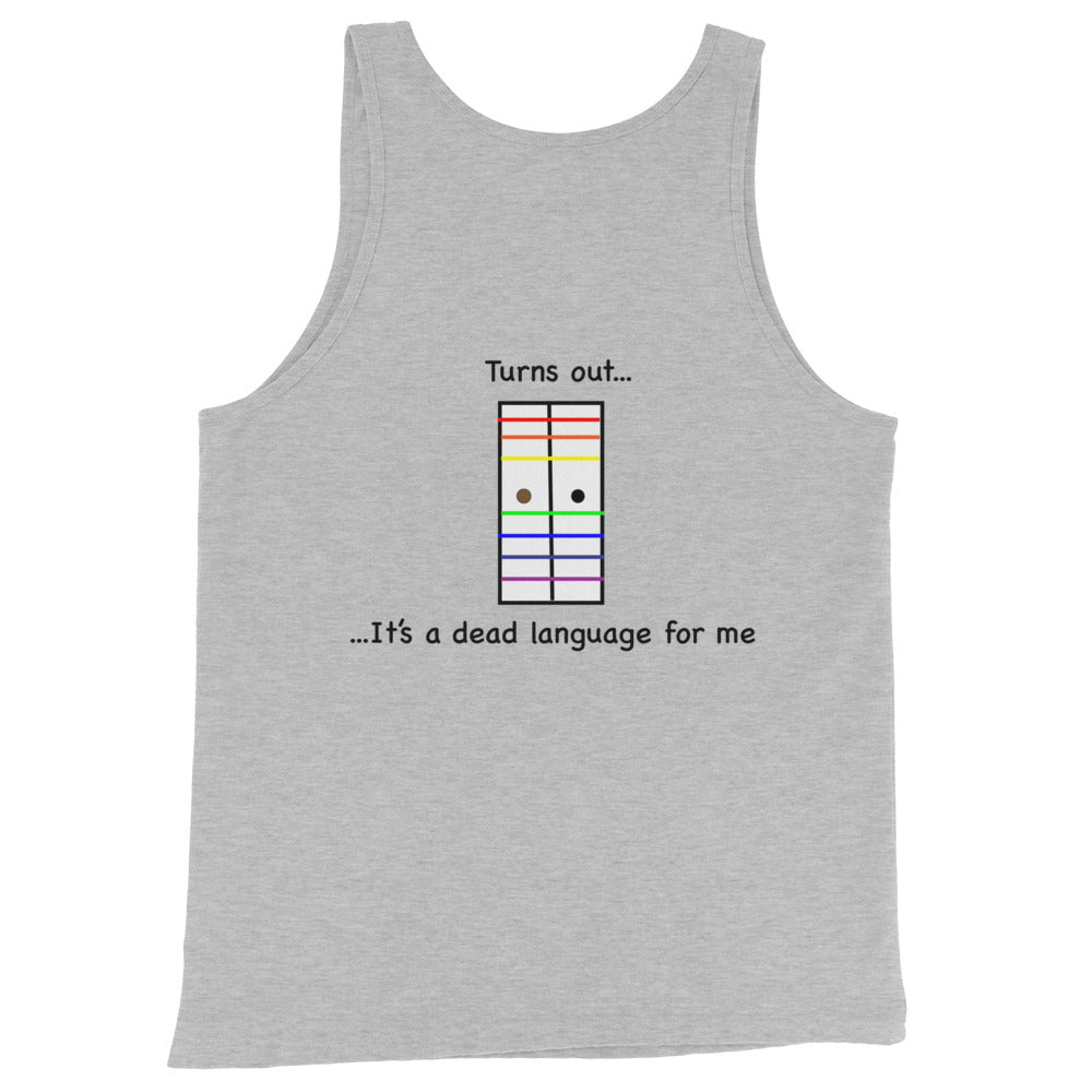 Closet speak Unisex Tank Top