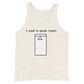 Closet speak Unisex Tank Top