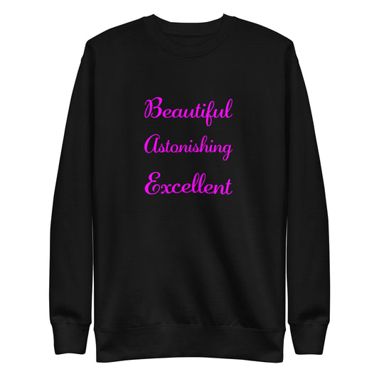 B.A.E Unisex Premium Sweatshirt